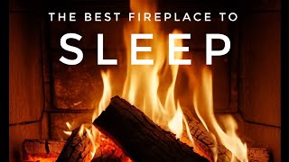 2 Hrs of the Best Fireplace to Sleep to | Evening Ambience