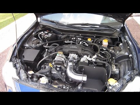 Injen Cold Air Intake FRS Install - Before/After Pictures and Sound Comparision