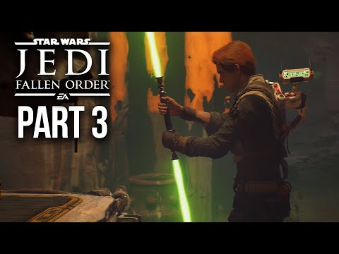 Star Wars Jedi Fallen Order Gameplay Walkthrough Part 3 - How To Get The Double-Bladed Lightsaber