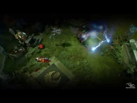 Magnus and Wisp Fountain Trick - DOTA 2 TV