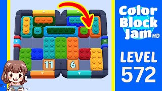Solution du Niveau 572 de Color Block Jam