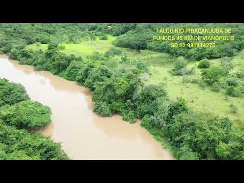 Chácara 1 ALQU RIO PIRACANJUBA NOS FUNDOS 45 KM DE CHÃO VIANÓPOLIS GO ACEITA VEÍCULOS 62 981414270 