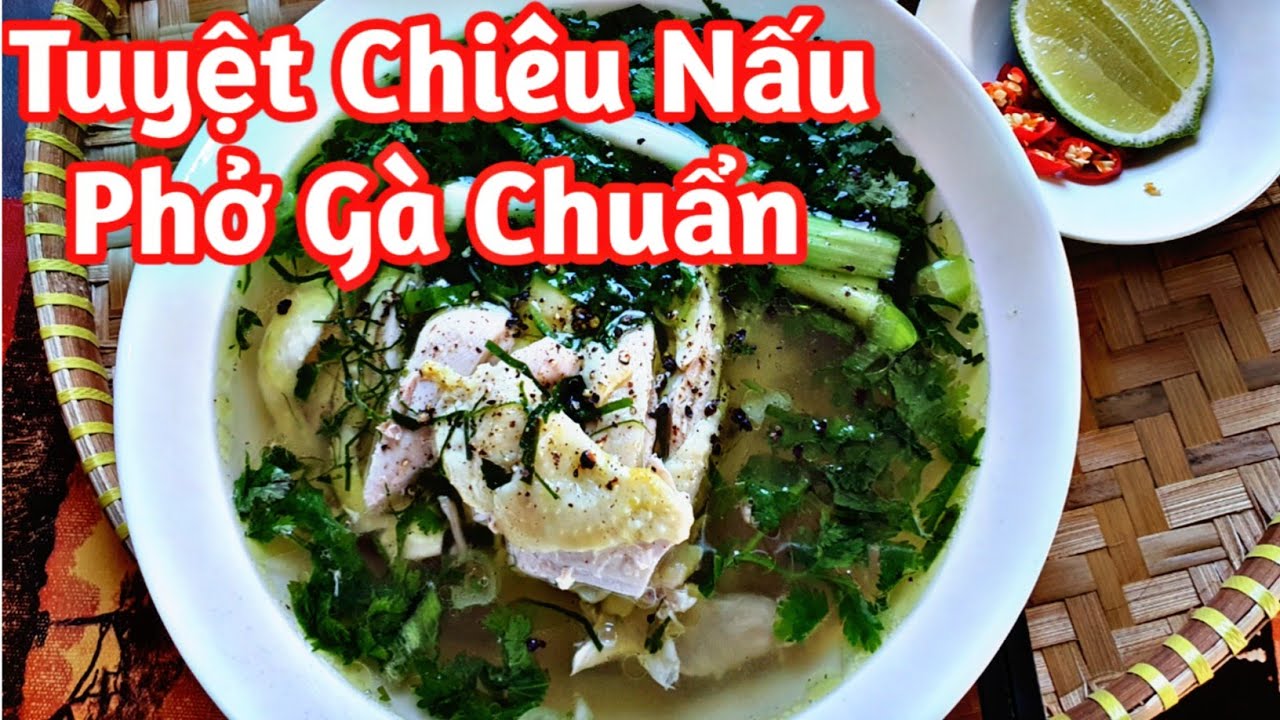 Nguyên Liệu Nấu Phở Gà