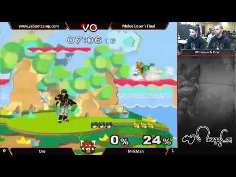 OmegaCon 2013 - Oro (Fox, Marth) Vs. Milkman (Fox) - Losers Finals