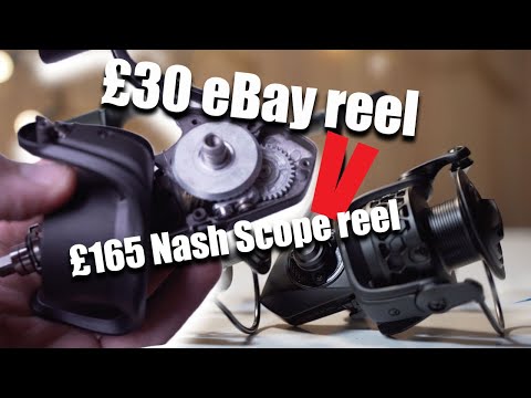 £165 Nash Scope reel v £30 KastKing Mela II