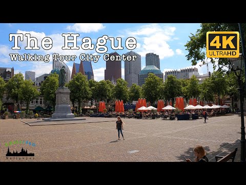 Summer in The Hague!  Walking Tour | 4K UDR | The Netherlands | Den Haag | Live Camera | Summer 2021