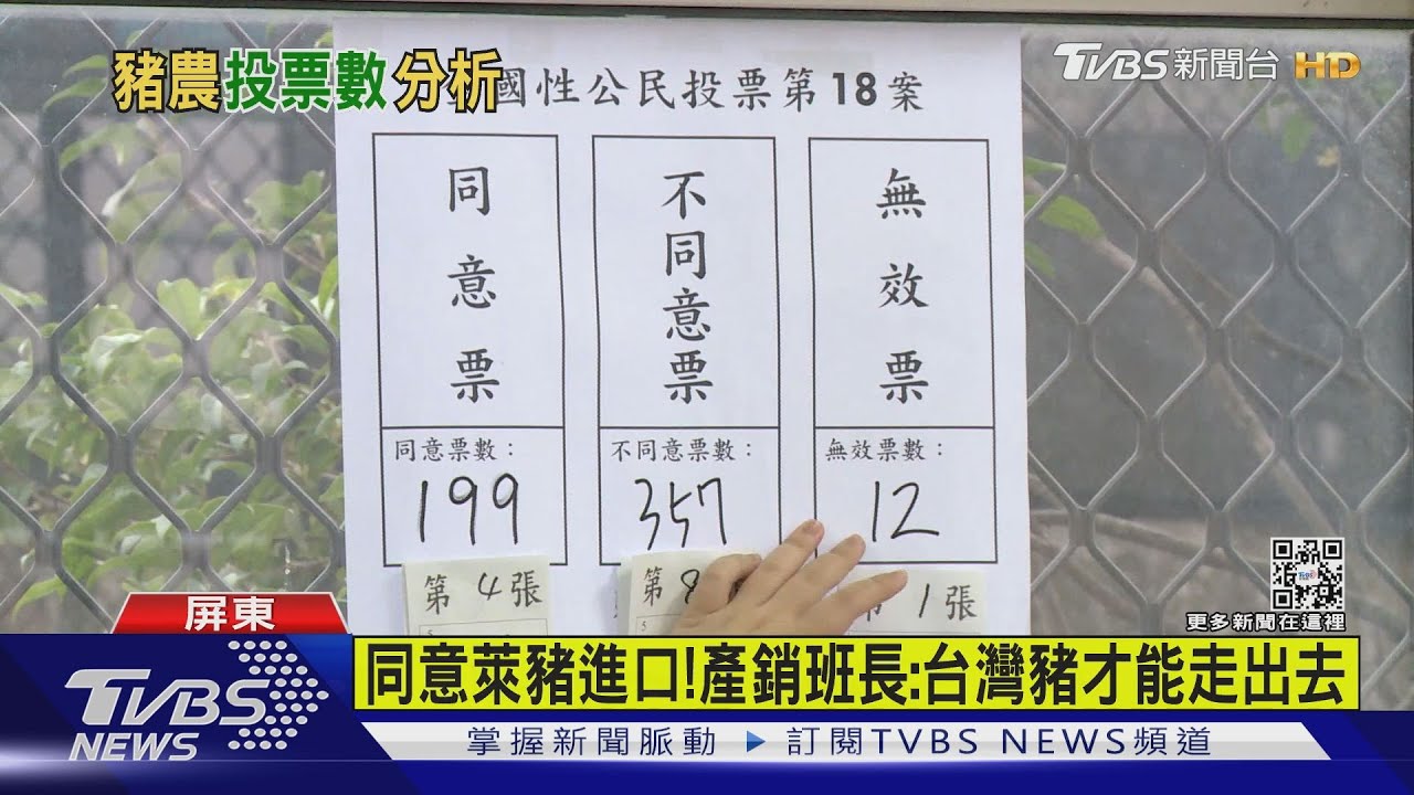南部投票率不高!萬丹養豬多 竟然不同意「反萊豬」