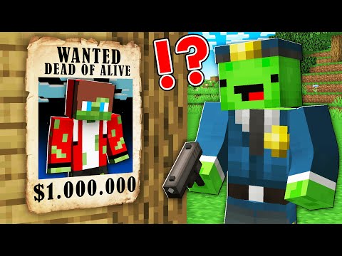 JJ's Zombie Secret Exposed! Mikey Catches Him - Minecraft