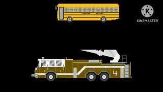 the kids pictue show vehicles yellow ending