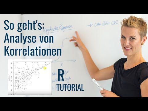 Korrelationen und Streudiagramme erstellen mit R