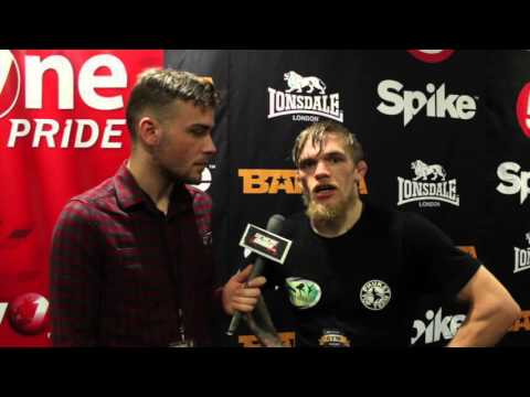 Post-Fight Interview with Decky Dalton after BAMMA 24