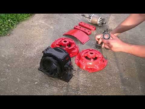 I Restored an OLD Electric Motor!! (Start to Finish)