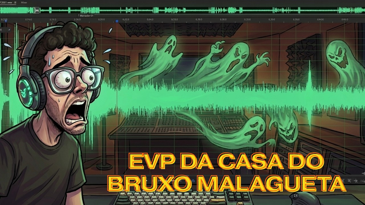 EVP - O som dos orixás e os seres da casa do Bruxo Malagueta pt1