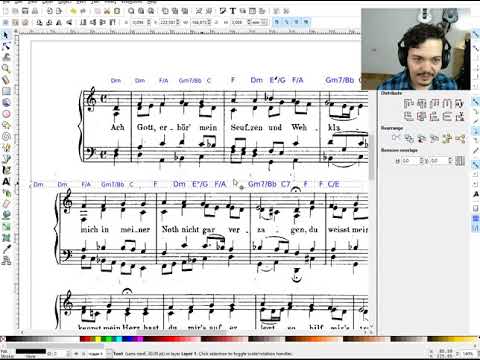 Analise Harmônica Coral de Bach: BWV 254 Ach Gott, erhör' mein Seufzen!