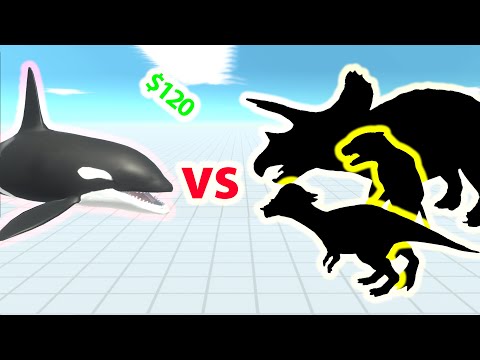 ORCA vs SAME PRICE UNITS - Animal Revolt Battle Simulator ARBS