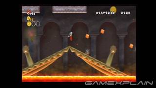 New Super Mario Bros. Wii Level 6 Castle 2 Star Coins
