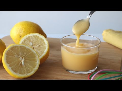 Lemon curd ¡Una crema de limón deliciosa!
