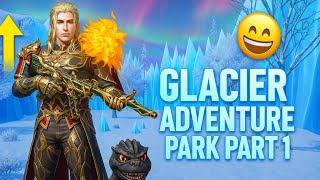 Glacier Adventure Park Part 1 | 🔥 BGMI WOW Mode Gameplay | Extreme Parkour Challenge 🤯 | Full Guide
