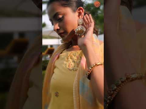 Jay Vijay Lenora 3081 Pure Linen Wholesale Salwar Syut Catalog – product video thumbnail