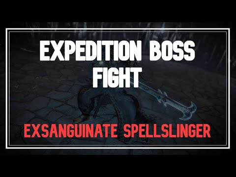 [Path of Exile 3.15] T16 Expedition Boss Fight - Olroth | Budget Exsanguinate Spellslinger