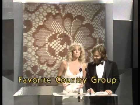 Statler Brothers win Favorite Country Group - AMA 1981