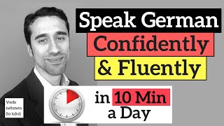 Learn to Speak German Confidently in 10 Minutes a Day - Verb: nehmen (to take)