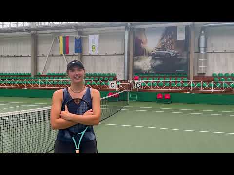 Liepa Šataitė - College Tennis Recruitment Video - Fall 2024