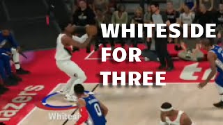 HASSAN WHITESIDE CORNER THREE GAME WINNER (EDITED) | NBA2K20