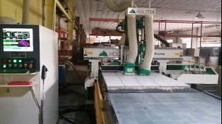 MÁY CNC ROUTER CNC THAY DAO TỰ ĐỘNG - Máy Gia Công Trung Tâm Cnc Holztek Pro-R1V9F