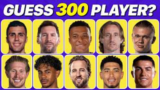 Guess 300 Football Players In 3 Seconds 🤔⚽ Easy, Medium, Hard & Impossible 🏆 Foo