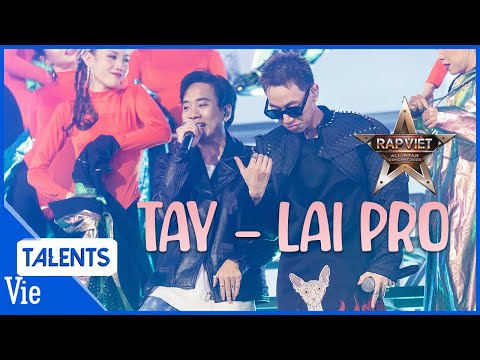 Tay-Lai Pro - Double2T cùng dân chơi bản JustaTee áp phê sân khấu cùng bản hit Rap Việt Concert 2023