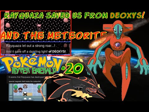 SPACE TRAVELING With RAYQUAZA ! - Pokemon Hyper Emerald - Lost Artifacts #20 TRANSLATED !