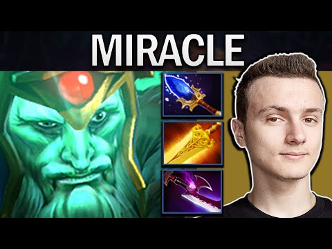 Wraith King Dota 2 Gameplay Miracle with Radiance - Aghanims