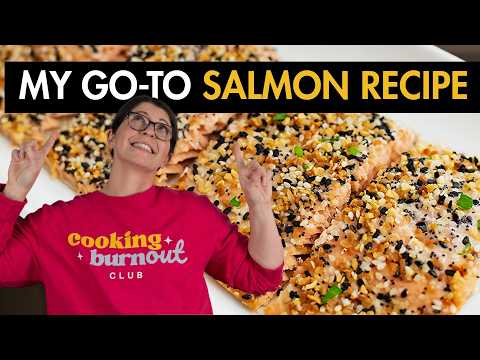 Everything Bagel Salmon (15 Minute Sheet Pan Dinner!)