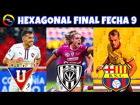 Calendar MATCHDAY 9 of the Final Hexagonal of the LigaPro 2025 / Ecuadorian Championship 2025