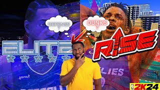 NBA 2K24 Affiliations: Elite VS Rise - Which One Reigns Supreme
