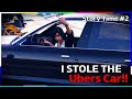 I STOLE THE UBERS CAR!! GTA5 storytime #2 FT  Kxng KJ