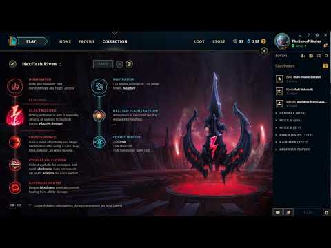 Riven main I How to use HexFlash on Riven