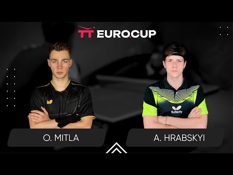 10:45 Oleksii Mitla - Andrii Hrabskyi 30.07.2024 TT Euro.Cup Ukraine Master. TABLE 3