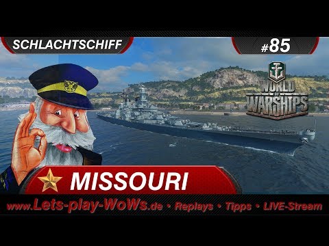 World of Warships Replay #85: Missouri [ 3 Kills | 178K ] deutsch