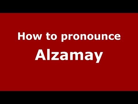 How to pronounce Alzamay (Russian/Russia) - PronounceNames.com