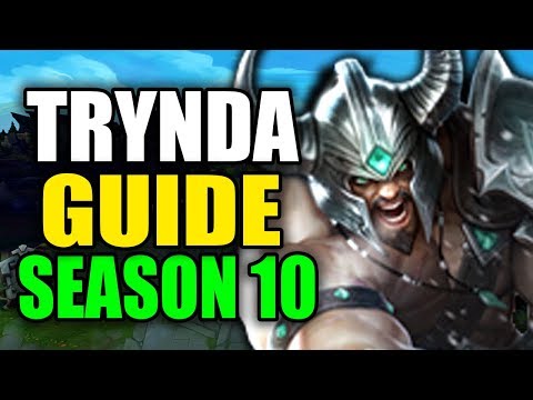 SEASON 10 TRYNDAMERE GAMEPLAY GUIDE - (Best Tryndamere Build, Runes, Playstyle) - League of Legends