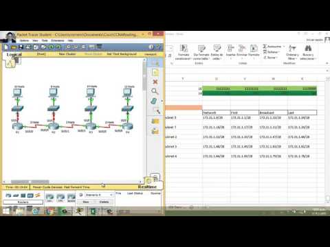 Appendix Packet Tracer - Subnetting Scenario 2
