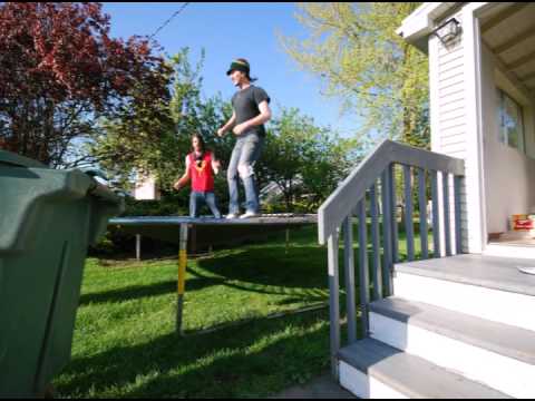 Trampoline Time Lapse at the Lily Lounge