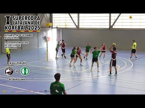 Supercopa Catalana de Korfbal 2025: Vallpa A - KCB A (20/set/2025)