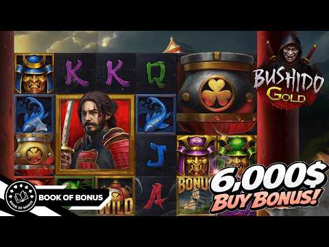 Bushido Gold par ELK Studios - vidéo max win