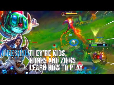 SIAMO BAMBINI, RUNE E ZIGGS w/ @deidxra5928  - League of Legends ITA #3720