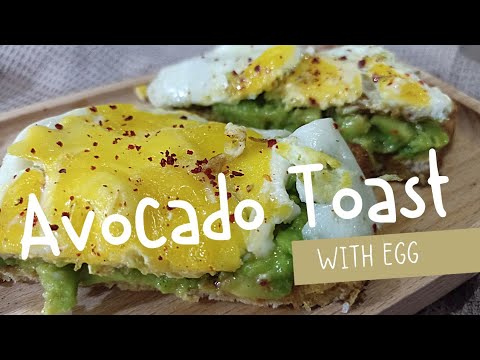 how to make avocado toast with egg