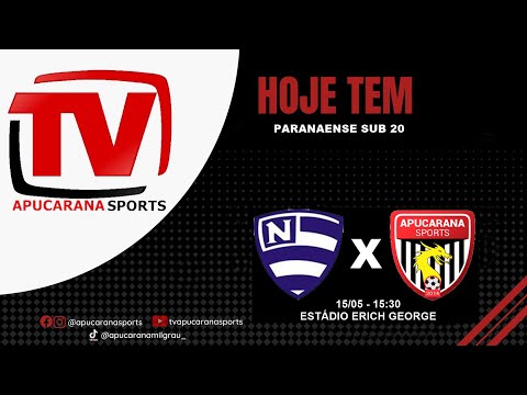APUCARANA SPORTS X  NACIONAL DE  ROLÂNDIA - PARANAENSE SUB-20