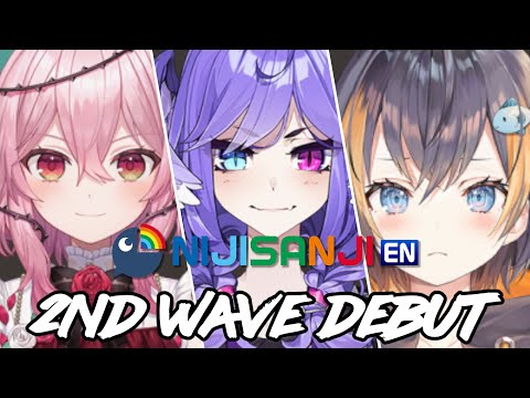 Nijisanji English 2nd Wave Debut Highlights 「OBSYDIA」